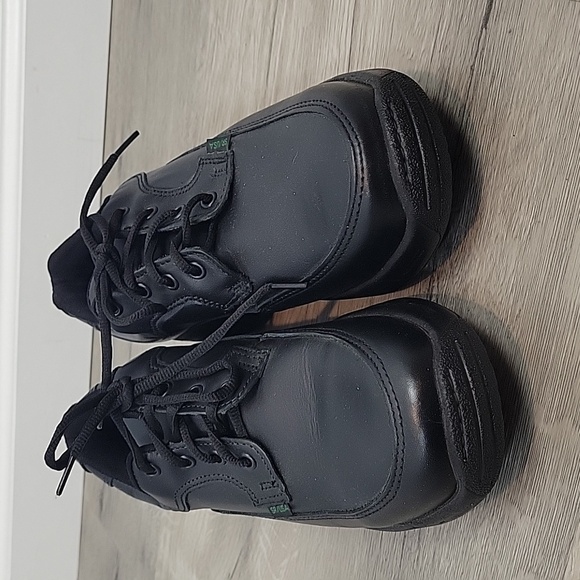 Florsheim Men's Postal Moc Toe Oxford Soft High Shine Leather Work Shoes FP8125 - Picture 5 of 9